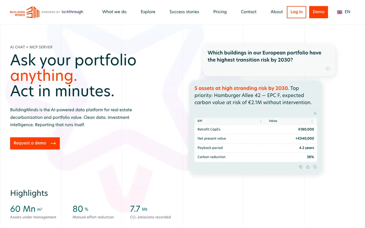 BuildingMinds homepage
